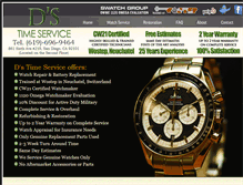 Tablet Screenshot of dstimeservice.com